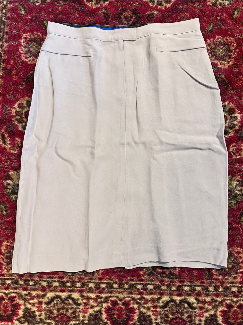 Vintage Emporio Armani Tan Pencil Skirt